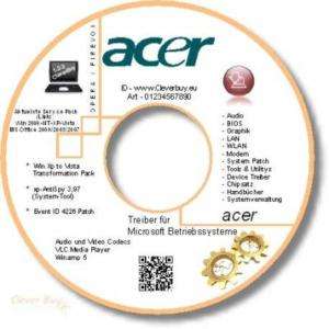 Treiber CD/DVD für Acer Aspire One D150 Netbook  