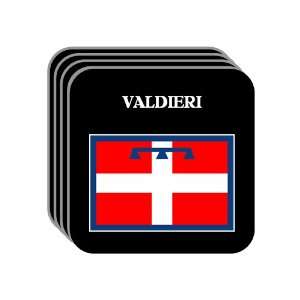 Italy Region, Piedmont (Piemonte)   VALDIERI Set of 4 Mini Mousepad 