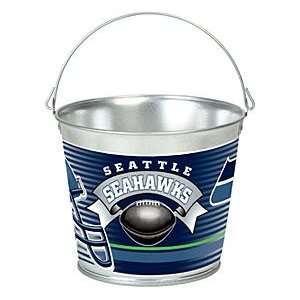  Seattle Seahawks Metal 5 Quart Pail