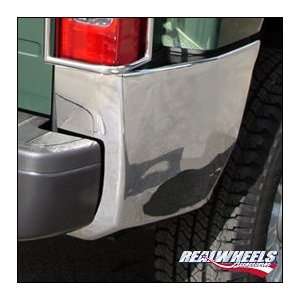   Rear Bumper Corner Overlays   Chrome Plated, for the 2007 Hummer H3