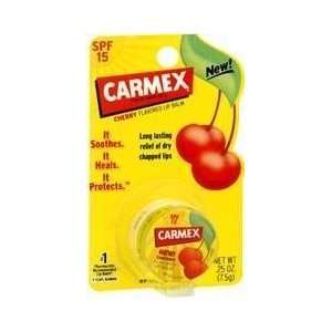  Carmex Cold Sore Reliever Cherry Jar Each 