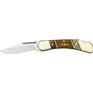 : Frost Cutlery & Knives UL123WRH Uncle Lucky Warrior Knife with Wood 