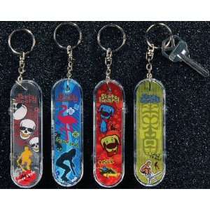 Skateboard Key Chain Case Pack 48 Arts, Crafts & Sewing