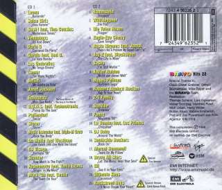 Bravo Hits 22   (41 Tracks auf CD 1 + 2)   2 CD Album  