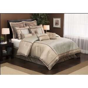    8 Piece Cal King Flynn Comforter Bedding Set: Home & Kitchen