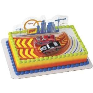 Hot Wheels Speed City Cake Topper : Toys & Games : 