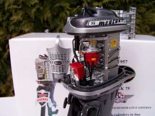 Alterscale 1957 Charcoal Mercury Marine Mark 75 Outboard Boat 