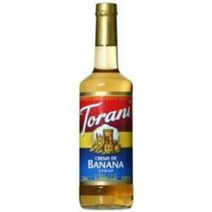 Torani Banana, Creme De, 25.4 Ounce Grocery & Gourmet Food