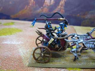 Warhammer DPS painted Tomb Kings Skeleton Chariot TK014  