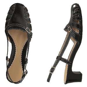  Naturalizer Womens Dora Sling Back Black Dress Shoes 