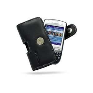  Palm Treo 750 Leather Horizontal Pouch Case: Cell Phones 