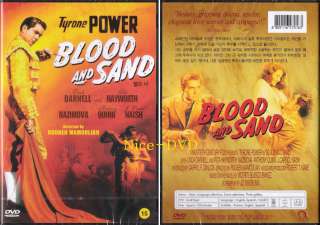 Blood and Sand (1941) DVD, SEALED New Tyrone Power  