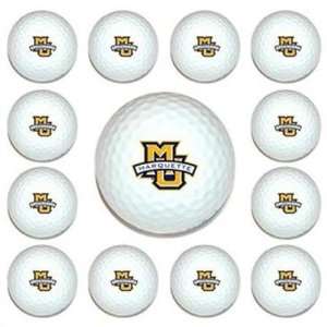 New Marquette Golden Eagles Dozen Pack Golf Balls New  