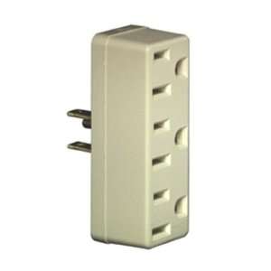  Grounded Triple Outlet Adapter Tap