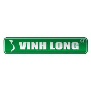     VINH LONG ST  STREET SIGN CITY VIETNAM