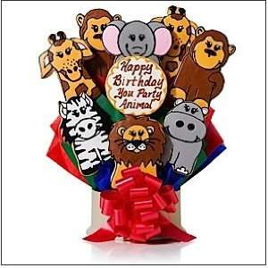   Animal Birthday 9 cookies in a bouq   Unique Gift Idea Toys & Games