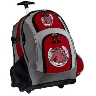 Horse Theme Rolling Backpack Deluxe Red Horse design   Best Backpacks 