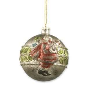  Globe Ornament with Santa