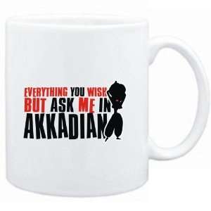  Mug White  Anything you want, but ask me in Akkadian 