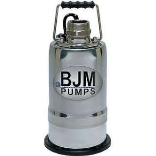 Electric Submersible Mop Up Pump BJM Industrial 2  