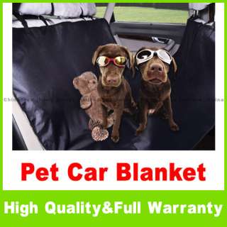 Pet Dog Car Rear Back Seat Hammock Blanket Cushion New  
