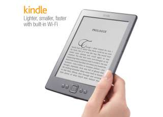  Kindle 6 E Ink Display 2GB, Wi Fi, 6in   Silver  