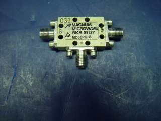 Magnum Microwave Coaxial RF Mixer MC36PG 3  