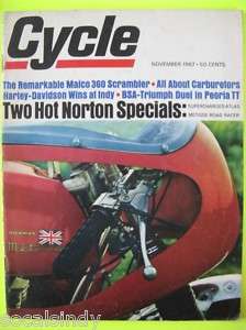 Cycle 1967 Magazine,Norton Metisse,Maico 360,Atlas 1100  
