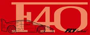   Ferrari F40 Yellow Racing Amarillo 1/32 Scale Slot Car NIB  
