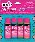 Tulip Soft Fabric Paint Starter Set 1 Ounce 4/Pkg   Retro