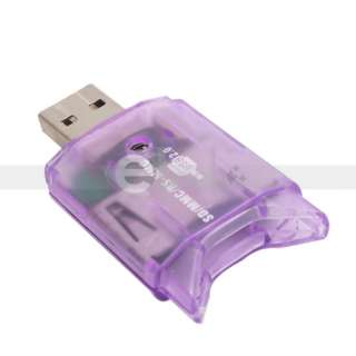 New USB 2.0 SDHC/SD/MMC/RS MMC Memory Card Reader for 1GB 2GB 4GB 8GB 