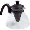 Teekanne Kaffeekanne Glas aus hitzebeständigem Borosilikatglas, Griff 