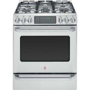 CGS985SETSS  GE Cafe 30 In. Self Cleaning Freestanding Gas Convection 