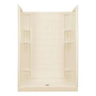   34 in. x 77 in. Shower Stall in Almond 72130100 47 at The Home Depot