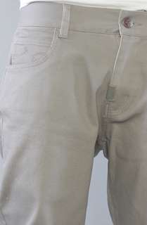   collection slim straight 5 pocket twill pants in graphite $ 59 00