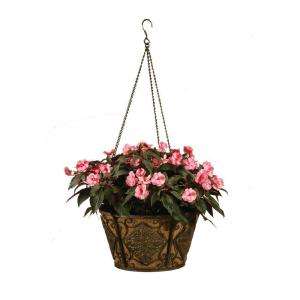 Deer Park 16 in. Metal Hanging Basket with Coco Liner BA205X at The 