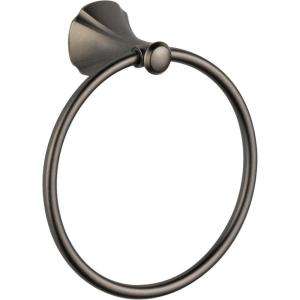 Delta Addison Towel Ring in Aged Pewter (79246 PT) from  