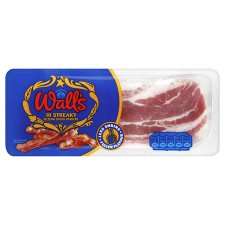 Walls Unsmoked Streaky Bacon 200G   Groceries   Tesco Groceries