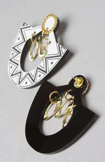 Melody Ehsani The Forget ME Not Tribal Earring in White  Karmaloop 