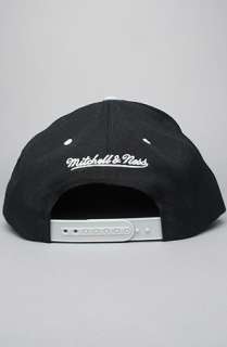 Mitchell & Ness The NFL Arch Snapback Hat in Black Silver  Karmaloop 