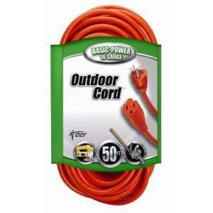 50 Foot Extension Cord from Coleman Cable  The Home Depot   Model 