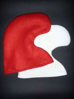 Schlumpf Mütze aus weichem Filz   rot oder weiß in Bayern   Amberg 