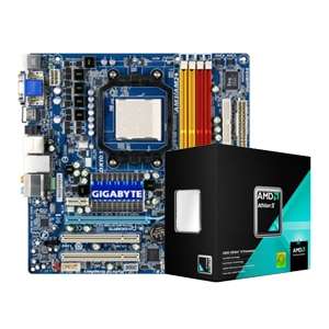 Gigabyte MA785GM US2H Motherboard & AMD Athlon II X4 620 Quad Core 