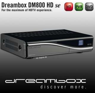 DREAMBOX DM800 HD SE PVR LINUX Sat Receiver 800se HDTV  