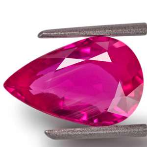 33 Carat VVS Clarity Unheated Pinkish Red Ruby (GIA Certified 