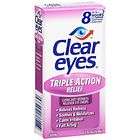 Clear Eyes TRIPLE ACTION RELIEF Eye Drops .5oz USA