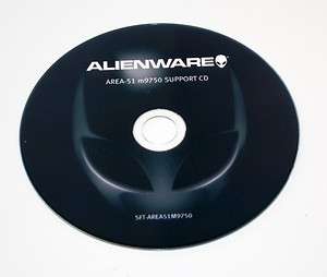 Alienware Area 51 M9750 SUPPORT CD SFT AREA51M9750  