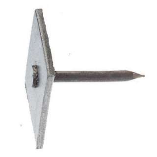   Steel Square Grip Cap Nails (1 Lb. Pack) 78MSCAP1 