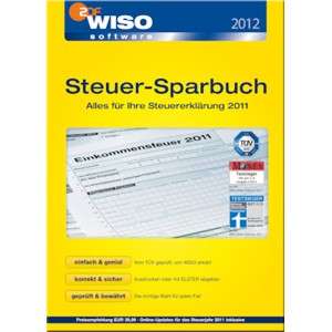 steuer sparbuch 2012 version plattform windows sprache deutsch 