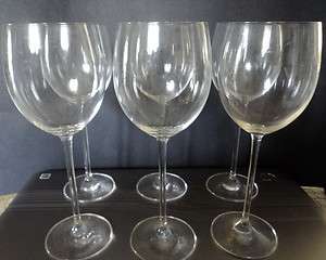 Schott Zweisel Long Stemmed Crystal Wine Goblets  